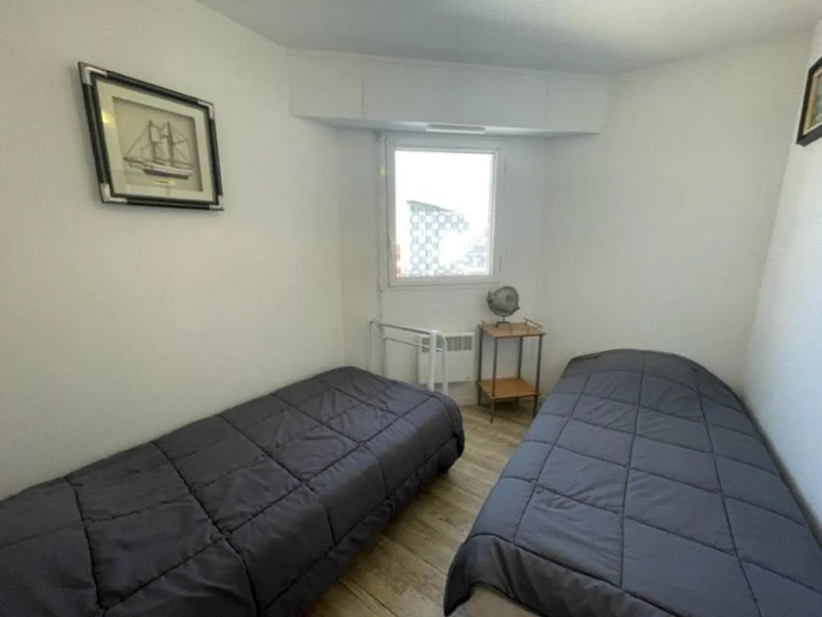 Appartement T3 48M² Centre-Ville Quiberon - Plage, Commerces, Balcon, Garage, 4 Pers - Fr-1-478-224 0*,